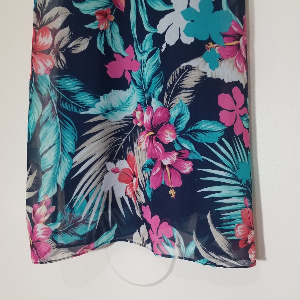 By&by Multicolor Floral Dress Size Medium - Picture 3 of 11